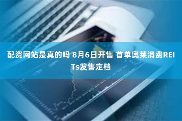 配资网站是真的吗 8月6日开售 首单奥莱消费REITs发售定档