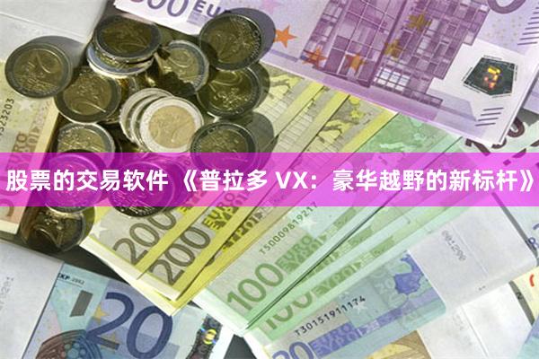 股票的交易软件 《普拉多 VX：豪华越野的新标杆》